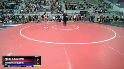 108 lbs Quarterfinal - Peggy Susan Dean, CO vs Kaydence Golding, ND