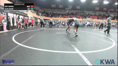 155 lbs Consolation - Roy Banda, ARDMORE TAKEDOWN CLUB vs Jace Davis, CacheWrestlingClub