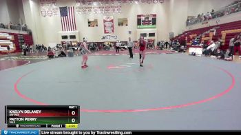 126 lbs Champ. Round 2 - Kaelyn Delaney, Owyhee vs Payton Perry, Vale