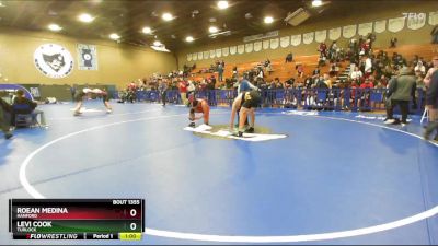 215 lbs Cons. Round 4 - Roean Medina, Hanford vs Levi Cook, Turlock