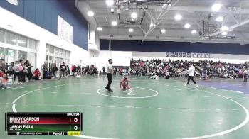 138 lbs Champ. Round 2 - Kamrin Daugherty, Yucaipa vs Vincent Gonzalez, La Serna