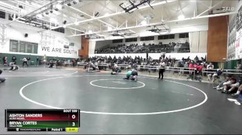 285 lbs Cons. Round 3 - Ashton Sanders, Aliso Niguel vs Bryan Cortes, Villa Park