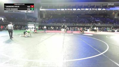 113 lbs Champ. Round 2 - Desmond Ivaldi, Placer vs Titus Khamjoi, St. Mary`s