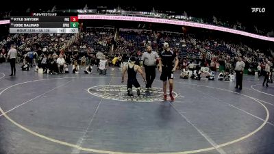 3A 138 lbs Cons. Round 1 - Jose Salinas, Union Pines vs Kyle Snyder, Piedmont High School