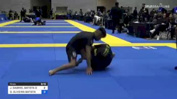 JOÃO GABRIEL BATISTA DE SOUSA vs DIEGO OLIVEIRA BATISTA 2021 World IBJJF Jiu-Jitsu No-Gi Championship