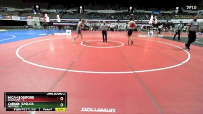 138 lbs Semis & Wb (16 Team) - Carson Easlick, Westfield vs Micah Bodiford, Gloucester