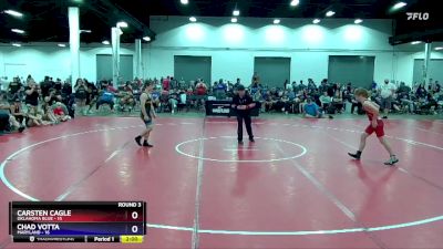 119 lbs Round 3 (8 Team) - Carsten Cagle, Oklahoma Blue vs Chad Votta, Maryland