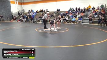 100 lbs 5th Place Match - Charlie Foster, Wrath vs Kiernan Dunlay, McDominate Training Center