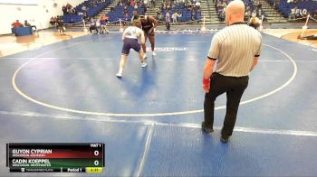 285 lbs Cons. Semi - Cadin Koeppel, Wisconsin-Whitewater vs Guyon Cyprian, Wisconsin-Oshkosh