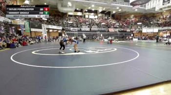 110 lbs Champ. Round 1 - Kennedy Grizzle, Lyons HS vs Taylee Poppelreiter, St.Marys Hs
