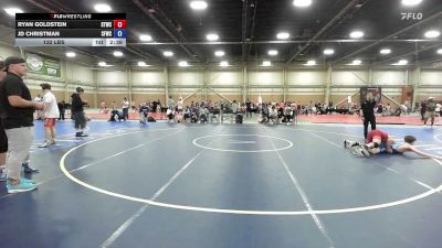 132 lbs Rr Rnd 4 - Ryan Goldstein, Shore Thing WC - BHSE vs JD Christman, SFWC - BHSE