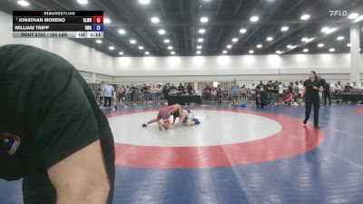 165 lbs Cons. Sub-semis - Jonathan Moreno, Gladiator Wrestling vs William Tripp, Roundtree Wrestling Academy
