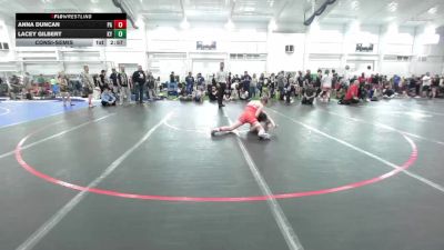 125.6-135.8 lbs Consolation - Anna Duncan, PA vs Lacey Gilbert, KY