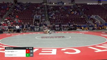 160 lbs Consolation - Andrew Cerniglia, Notre Dame Hs - Green Pond vs Hayden Kramer, Brookville Area Hs