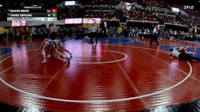 106 lbs Champ. Round 1 - Mason Meigs, Belgrade Little Guy vs Chase Giegling, Wildhorse Plains