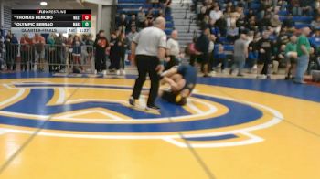 139 lbs Quarterfinal - Thomas Bencho, West Allegheny vs Olympic Serrao, Mars