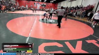 157 lbs 5th Place Match - Thomas Fulton, Wheaton (NORTH) vs Jaedon Calderon, LOCKPORT (Twp)