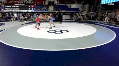 157 lbs Champ. Rd Of 128 - Dokken Biladeau, IA vs Reagan Milheim, PA