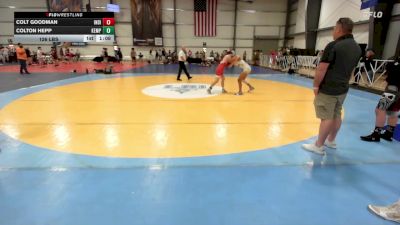 126 lbs Rr Rnd 3 - Colt Goodman, Indiana Outlaws Gray vs Colton Hepp, Kempsville Wrestling Club