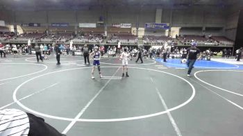 72 lbs Rr Rnd 4 - Kayson Comerer, Green River Grapplers vs Fernando Chavez, Duran Elite