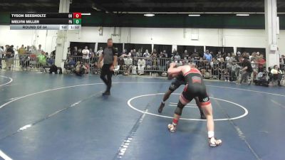 165 lbs Round Of 64 - Tyson Seesholtz, OH vs Melvin Miller, PA