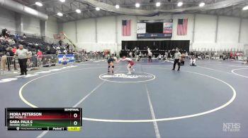 114 lbs Semifinal - Mora Peterson, Bay Shore-11 vs Sara Pauls, Minisink Valley-9