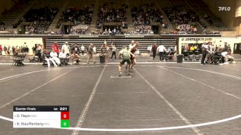 157 lbs Quarterfinal - Drew Pepin, Gardner-Webb vs Braden Stauffenberg, Michigan State