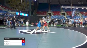138 lbs Cons 64 #2 - Dayne Rew, Iowa vs Riley Clark, Minnesota