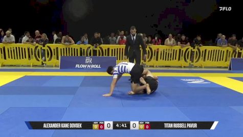 Alexander Kane Dovsek vs Titan Russell Pavur 2025 Pan IBJJF Jiu-Jitsu No-Gi Championship