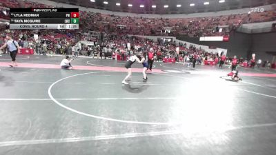 138 lbs Cons. Round 4 - Lyla Redman, Prairie Wrestling vs Taya McGuire, Lancaster Wrestling Club