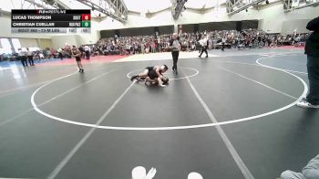 73-M lbs Consi Of 16 #2 - Christian Cuellar, High Pace Wrestling Club vs Lucas Thompson, South Plainfield