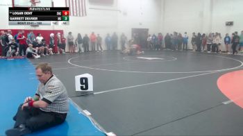 190 lbs Champ. Round 2 - Logan Dent, Salem Wrestling Club vs Garrett Deuser, Madison Consolidated