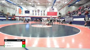 150 lbs Quarterfinal - Logan Norris, Herscher vs Ryan Serna, Evergreen Park
