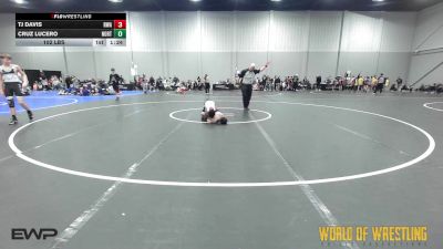 102 lbs Rr Rnd 4 - TJ Davis, Roundtree Wrestling Academy 12u vs Cruz Lucero, Northern Colorado 12U