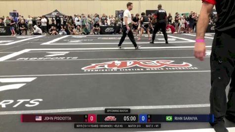 John Pisciotta vs Rian Saraiva 2025 ADCC Orlando Open/Youth Trials