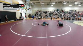 120 lbs Champ. Round 1 - Luna Garza, Burleson Centennial vs Satori Weaver, Plano West