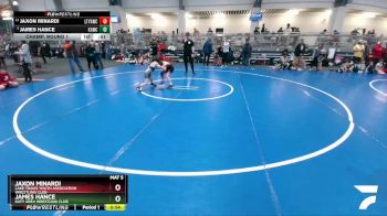 65 lbs Champ. Round 1 - James Hance, Katy Area Wrestling Club vs Jaxon Minardi, Lake Travis Youth Association Wrestling Club
