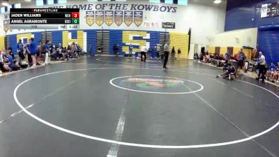 113 lbs Quarterfinals (8 Team) - Angel Agramonte, Osceola (Kissimmee) vs Jaden Williams, Wellington Community Hs