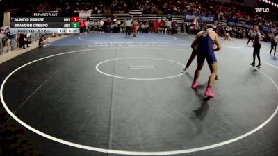 D 2 215 lbs Champ. Round 2 - Brandon Crespo, Archbishop Shaw vs Always Hebert, Rayne