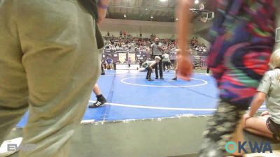 80 lbs Semifinal - Jett Runk, Sperry Wrestling Club vs Ross Stegeman, Raw Wrestling Club