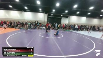 84 lbs 3rd Place Match - Ronan Oliver, Stephenville Wrestling Club vs Bo Kleinhenz, Austin Texas Wrestling Club