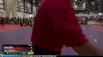 152 lbs Semis (4 Team) - Trey Ballew, TROJAN WRESTLING CLUB vs Luke Rider, RAW POWER