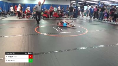 60 lbs Round Of 16 - Stetson Hagge, Scotsman vs Brody Yohe, Havers Hammers