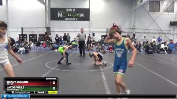 72 lbs Semis (4 Team) - Brady Dobson, 4M vs Jacob Wills, Headhunters