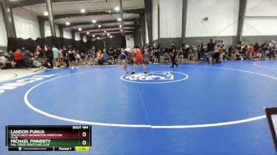 190 lbs Quarterfinal - Michael Finnerty, Mill Creek Wrestling Club vs Landon Punua, South West Washington Wrestling Club