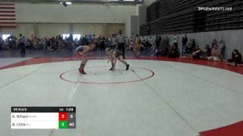 89 lbs Prelims - Kavan Wilson, NC WAY ES vs Brady Little, Killa Bees ES