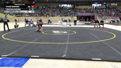 126 lbs Cons. Round 5 - Ethan Masters, Boyle County vs Braydan Blevins, Simon Kenton