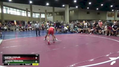 113 lbs 2nd Wrestleback (32 Team) - Jackson Ferguson, CIAW vs Karter Stiffler, Assassins Pink