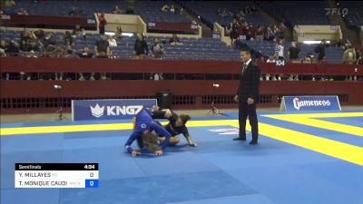 YASHIRA MILLAYES vs TIARA MONIQUE CAUDILL 2024 Pan IBJJF Jiu-Jitsu No-Gi Championship