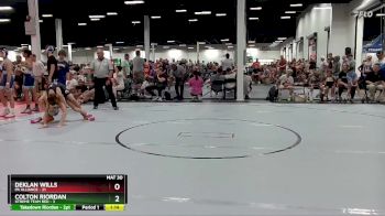 96 lbs Round 1 (6 Team) - Deklan Wills, PA Alliance vs Colton Riordan, Xtreme Team Red